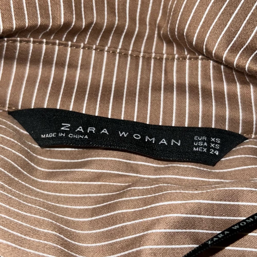 Zara Oversized Patchwork Shirt - image 5